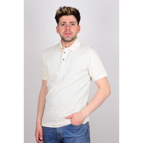Wrangler W231325104 Ekru Polo Yaka Erkek T-shirt