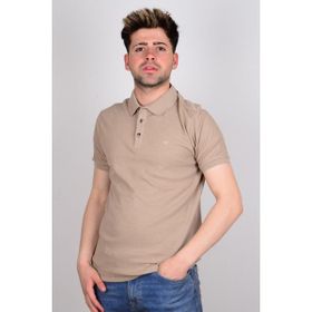 Wrangler W231325614 Bej Polo Yaka Erkek T-shirt