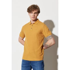 Wrangler W231325801 Polo Yaka Haki Erkek T-Shirt