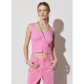 Wrangler W231675611 Berrak Tüzünataç Pembe Geniş Yaka Kadın Bluz