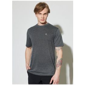 Wrangler W231708001 Bisiklet Yaka Siyah Erkek T-Shirt