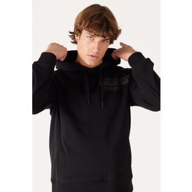 Wrangler W232242001 Kapüşonlu Erkek Sweatshirt