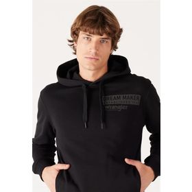 Wrangler W232242001 Kapüşonlu Erkek Sweatshirt
