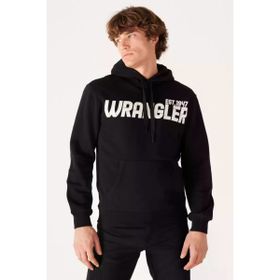 Wrangler W232257001 Siyah Erkek Sweatshirt