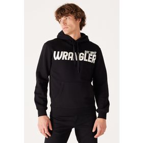 Wrangler W232257001 Siyah Erkek Sweatshirt
