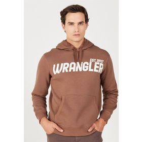 Wrangler W232257220 Kahve Erkek Sweatshirt
