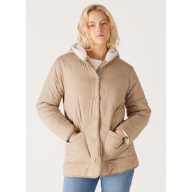 Wrangler W232275614 Bej Kadın Kaban