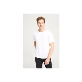 Wrangler W241575104 Ekru Bisiklet Yaka Erkek T-Shirt