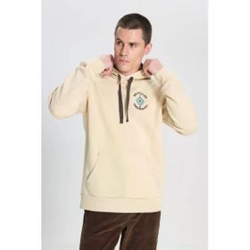 Wrangler W242279614 Bej Erkek Kapüşonlu Sweatshirt