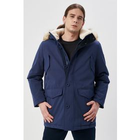 Wrangler W4D0WX114 Parka Lacivert Erkek Mont