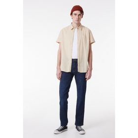 Wrangler W5J7LO614 Regular Fit Bej Erkek Gömlek