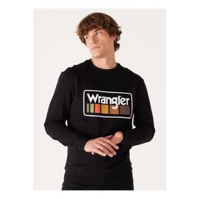 Wrangler W646H1001 Siyah Erkek Sweatshirt