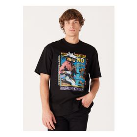 Wrangler W7A1EE100 Siyah Bisiklet Yaka Erkek T-Shirt