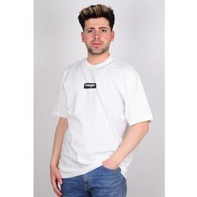 Wrangler W7C4EE989 Bisiklet Yaka Beyaz Erkek T-Shirt