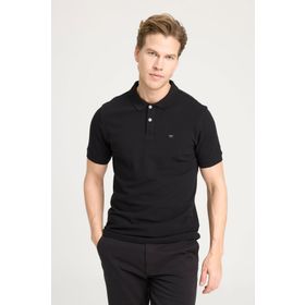 Wrangler W7D5K4XX2T001 Polo Yaka Siyah Erkek T-shirt