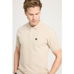 Wrangler W7D5K4XX2TUQ Polo Yaka Bej Erkek T-shirt