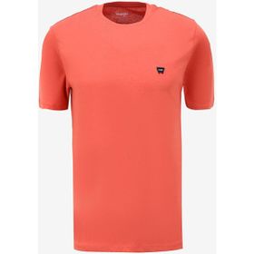 Wrangler W7NM20387733L Turuncu Bisiklet Yaka Erkek T-Shirt