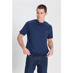 Wrangler W7NM203877W72 Lacivert Bisiklet Yaka Erkek T-Shirt