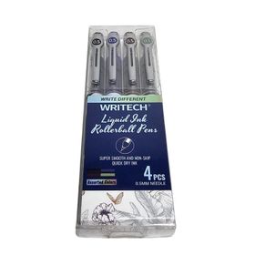 Writech Liguid 05 mm 4 Renk Roller Kalem Seti