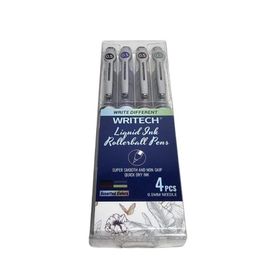 Writech Liguid 05 mm 4 Renk Roller Kalem Seti
