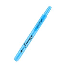 Writech W-805S Basmalı Pastel Mavi Fosforlu Kalem