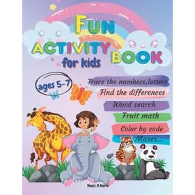 Writing Learning Fun Workbook - Kindergarten