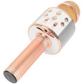 WS-858 Gold Bluetooth Karaoke Mikrofon