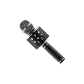 WS-858 Siyah Bluetooth Karaoke Mikrofon