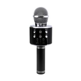 WS-858 Siyah Bluetooth Karaoke Mikrofon
