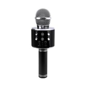 WS-858 Siyah Bluetooth Karaoke Mikrofon
