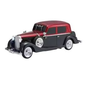 Wster WS-1934 Siyah Kırmızı Pontiac Sedan Diecast Araba Bluetooth Hoparlör