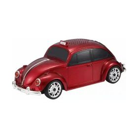 Wster WS-1939 Kırmızı Beetle Araba Görünümlü Bluetooth Hoparlör