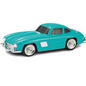 Wster WS-300SL Turkuaz Mercedes Klasik Benz Model Araba 10 W FM Radyo Bluetooth Hoparlör