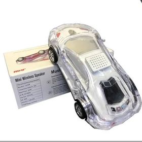 Wster WS-980BT Beyaz Lamborghini Araba Radyolu Bluetooth Hoparlör