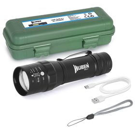 Wuben WB-017 Ultra Güçlü USB Şarjlı El Feneri