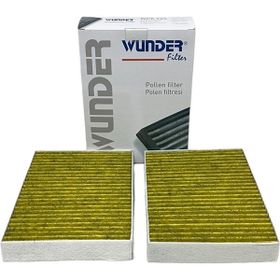 Wunder Bmw (X5 G05-F95)-(X6 G06-F96)-(X7 G07) 2018 ve Sonrası Karbonlu Gri Polen Filtresi
