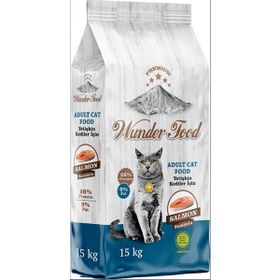 Wunder Food 15 kg Somonlu Yetişkin Kedi Maması