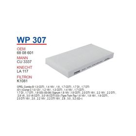 Wunder Opel Vectra C Oem No: 6808601 Polen Filtresi