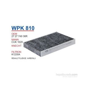 Wunder Renault Fluence Karbonlu Oem No: 272774936R Polen Filtresi