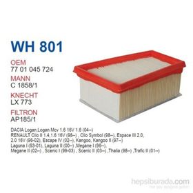 Wunder Renault Megane Laguna Oem No: 7701045724 Hava Filtresi