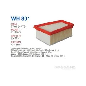Wunder Renault Megane Laguna Oem No: 7701045724 Hava Filtresi