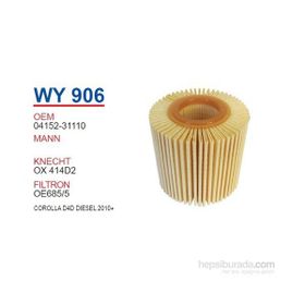 Wunder Toyota Corolla D4D Dizel 2010+ Oem No:04152-31110 Yağ Filtresi