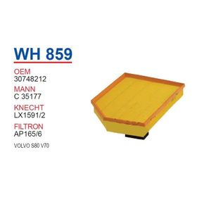 Wunder Volvo V70 OEM NO:30748212 Hava Filtresi