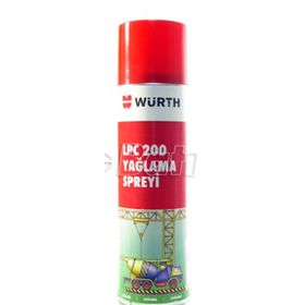 Würth 0893150028 LPC200 500 ml Yağlama LPE Tutunma Özellikli Yağlayıcı Sprey