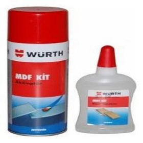 Würth 100 ml + 500 ml MDF Kit Aktivatör Hızlı Yapıştırıcı