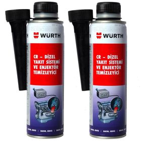 Würth 2x300 ml Performans İyileştirici Dizel Enjektör Temizleyici