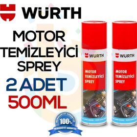 Würth 2x500 ml Motor Temizleyici Sprey