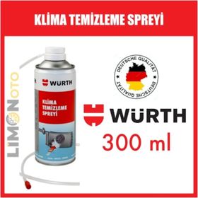 Würth 300 ml Klima Dezenfektanı Temizleme Spreyi