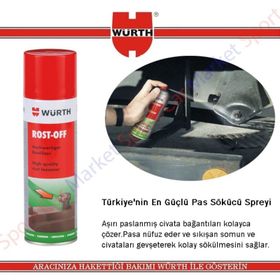 Würth 300 ml Rost Off Plus Pas Sökücü Sprey