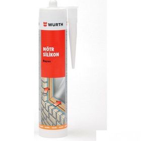 Würth 310 ml Nötr Silikon Şeffaf